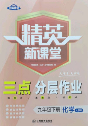 江西教育出版社2023精英新課堂三點(diǎn)分層作業(yè)九年級(jí)化學(xué)下冊(cè)人教版參考答案