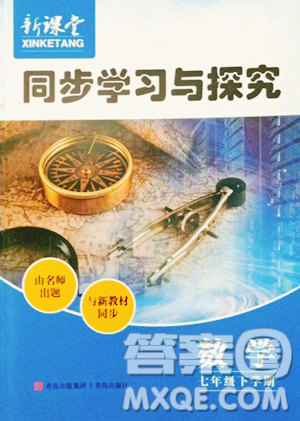 青島出版社2023新課堂同步學習與探究七年級下冊數(shù)學人教版金鄉(xiāng)專版參考答案