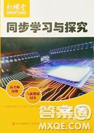 青島出版社2023新課堂同步學(xué)習(xí)與探究八年級(jí)下冊(cè)物理人教版金鄉(xiāng)專版參考答案