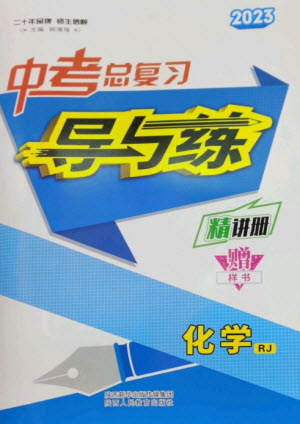 陜西人民教育出版社2023中考總復(fù)習(xí)導(dǎo)與練九年級化學(xué)精講冊人教版參考答案