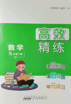 安徽人民出版社2023高效精練九年級(jí)數(shù)學(xué)下冊(cè)蘇科版參考答案