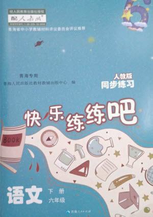 青海人民出版社2023快樂練練吧同步練習六年級語文下冊人教版青海專版參考答案