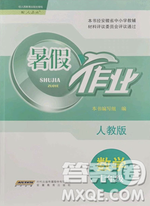 安徽教育出版社2023暑假作業(yè)七年級數(shù)學人教版參考答案