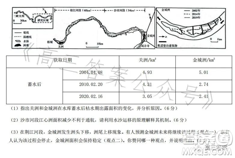 2023年春季學(xué)期高二年級7月質(zhì)量檢測地理試卷答案