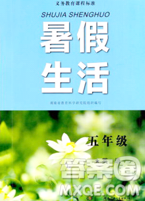 湖南少年兒童出版社2023年暑假生活五年級(jí)英語(yǔ)通用版答案