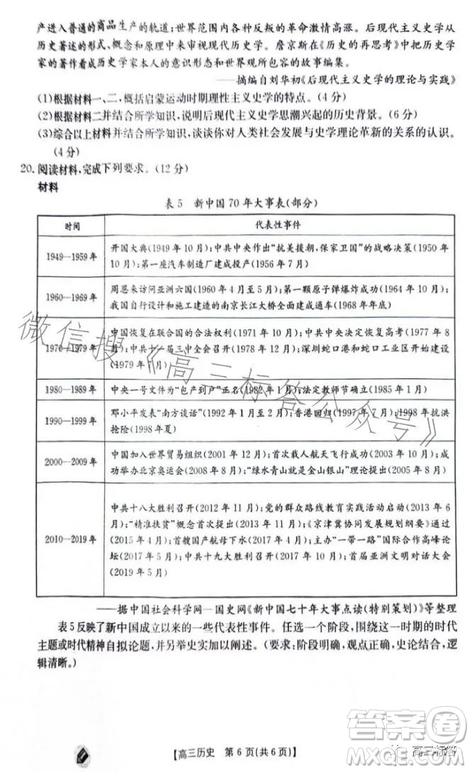 2024屆高三金太陽9月聯(lián)考JX歷史試卷答案