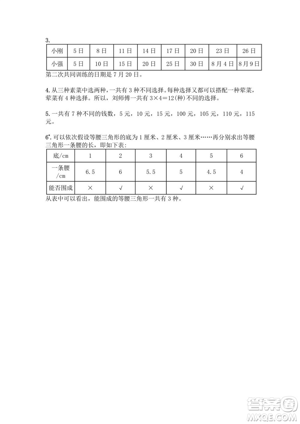 江蘇鳳凰教育出版社2023年秋練習(xí)與測(cè)試小學(xué)數(shù)學(xué)五年級(jí)上冊(cè)蘇教版提優(yōu)版參考答案