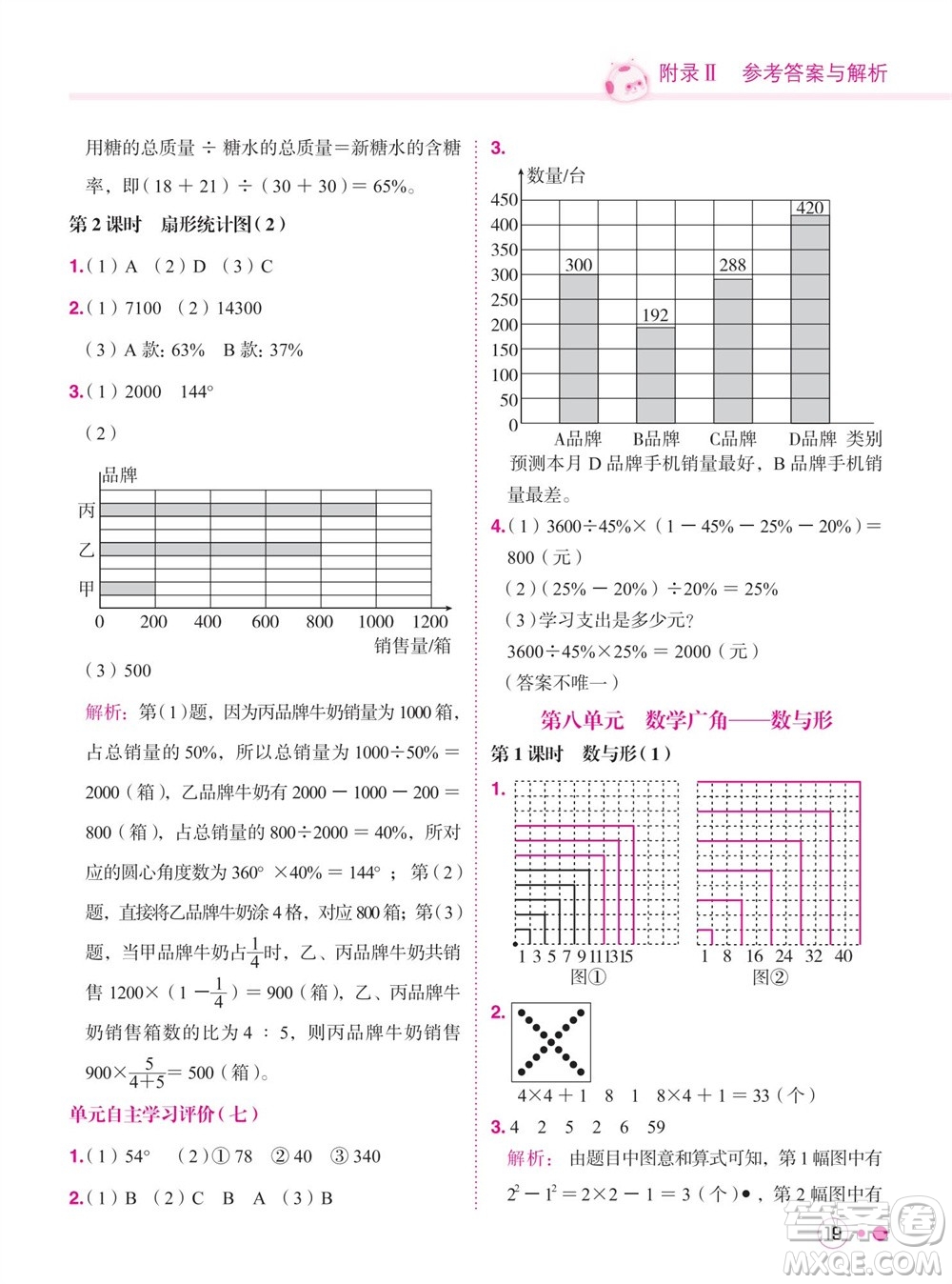 龍門書局2023年秋黃岡小狀元練重點(diǎn)培優(yōu)同步作業(yè)六年級(jí)數(shù)學(xué)上冊(cè)人教版參考答案