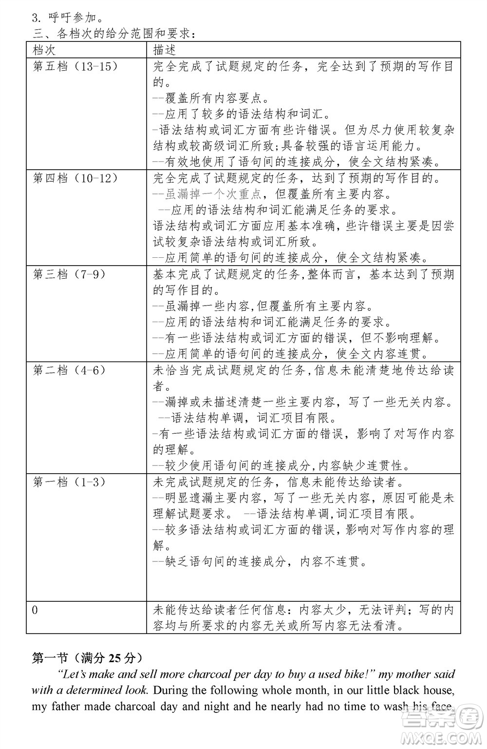 2024屆山東普高大聯(lián)考高三上學(xué)期11月聯(lián)合質(zhì)量測(cè)評(píng)英語(yǔ)答案