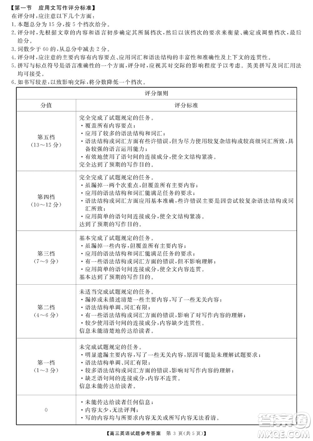 湖南天壹名校聯(lián)盟2024屆高三上學期11月質量檢測試題英語答案