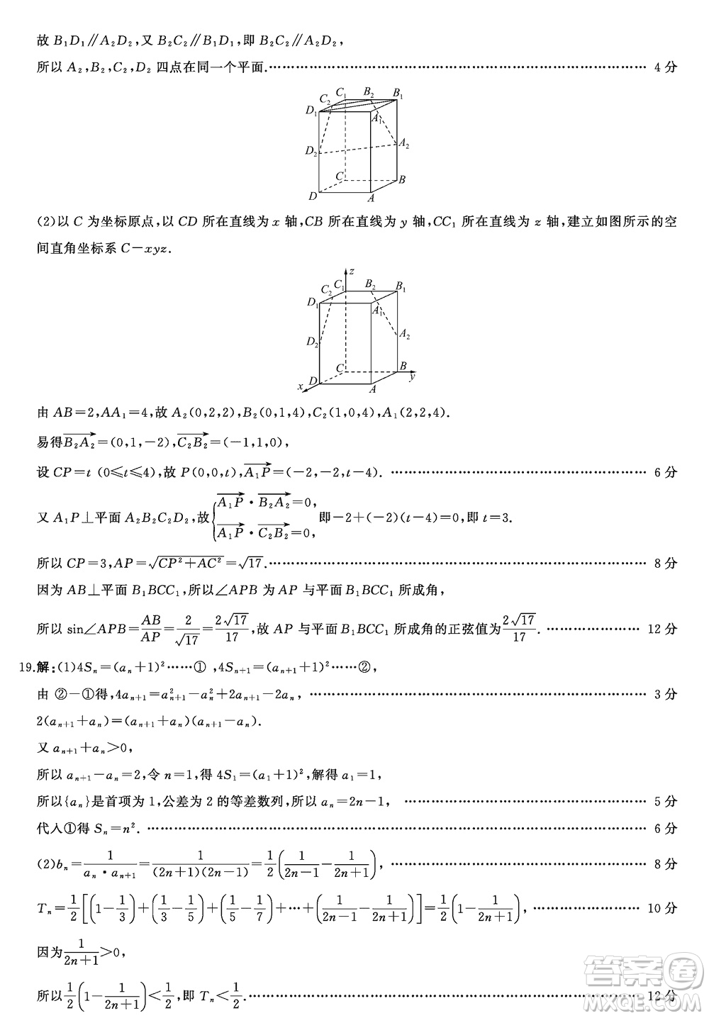 江蘇省2024屆高三上學(xué)期11月仿真模擬考試三數(shù)學(xué)參考答案