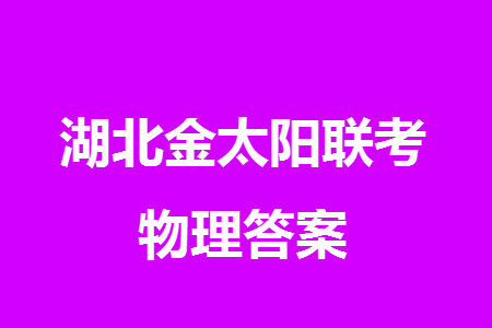 湖北省金太陽2024屆高三上學(xué)期12月聯(lián)考24-191C物理參考答案