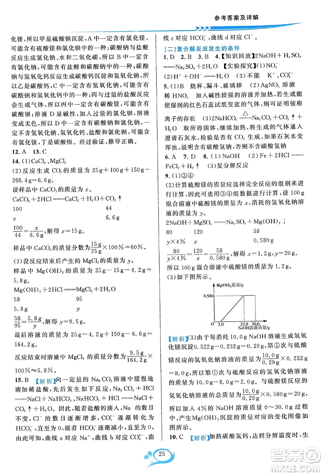 華東師范大學(xué)出版社2023年秋全優(yōu)方案夯實(shí)與提高九年級(jí)化學(xué)全一冊(cè)人教版答案