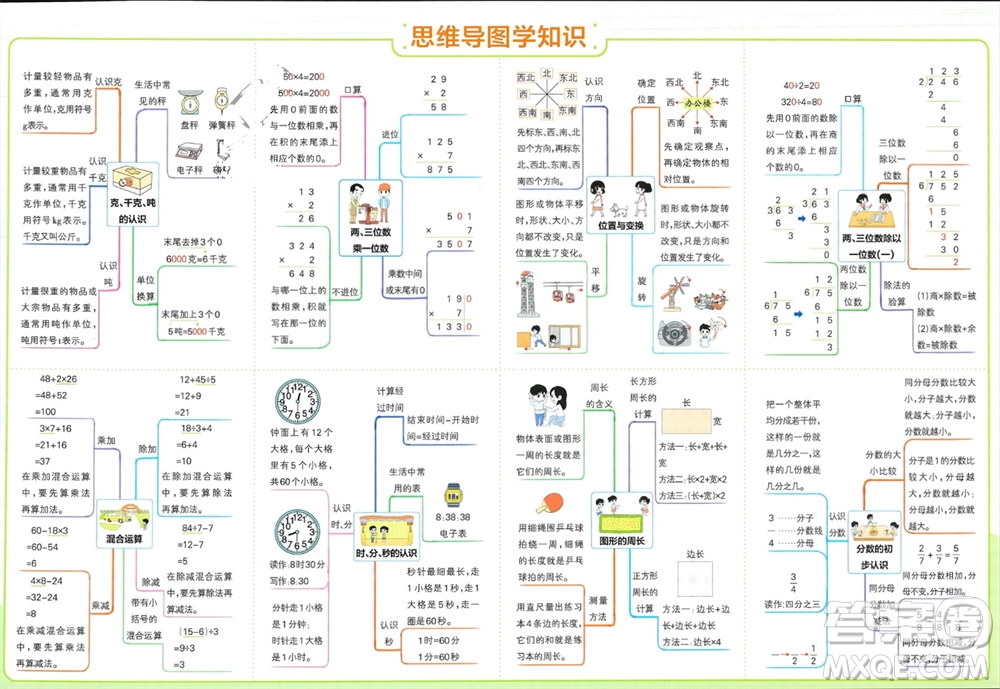 遼寧教育出版社2023年秋小學(xué)學(xué)霸單元期末標(biāo)準(zhǔn)卷三年級(jí)數(shù)學(xué)上冊(cè)青島版參考答案