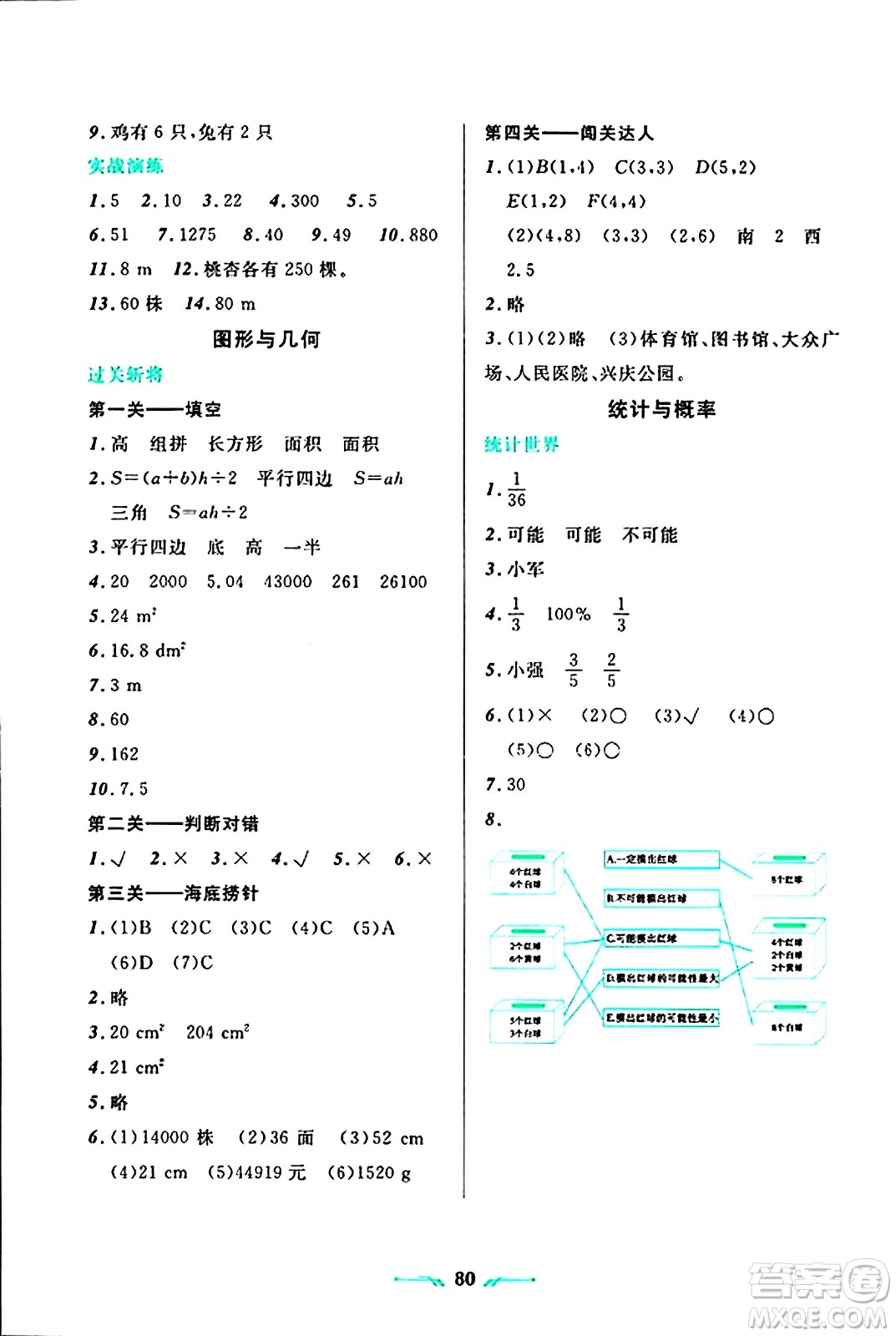 遼寧師范大學出版社2024寒假樂園五年級數(shù)學通用版答案