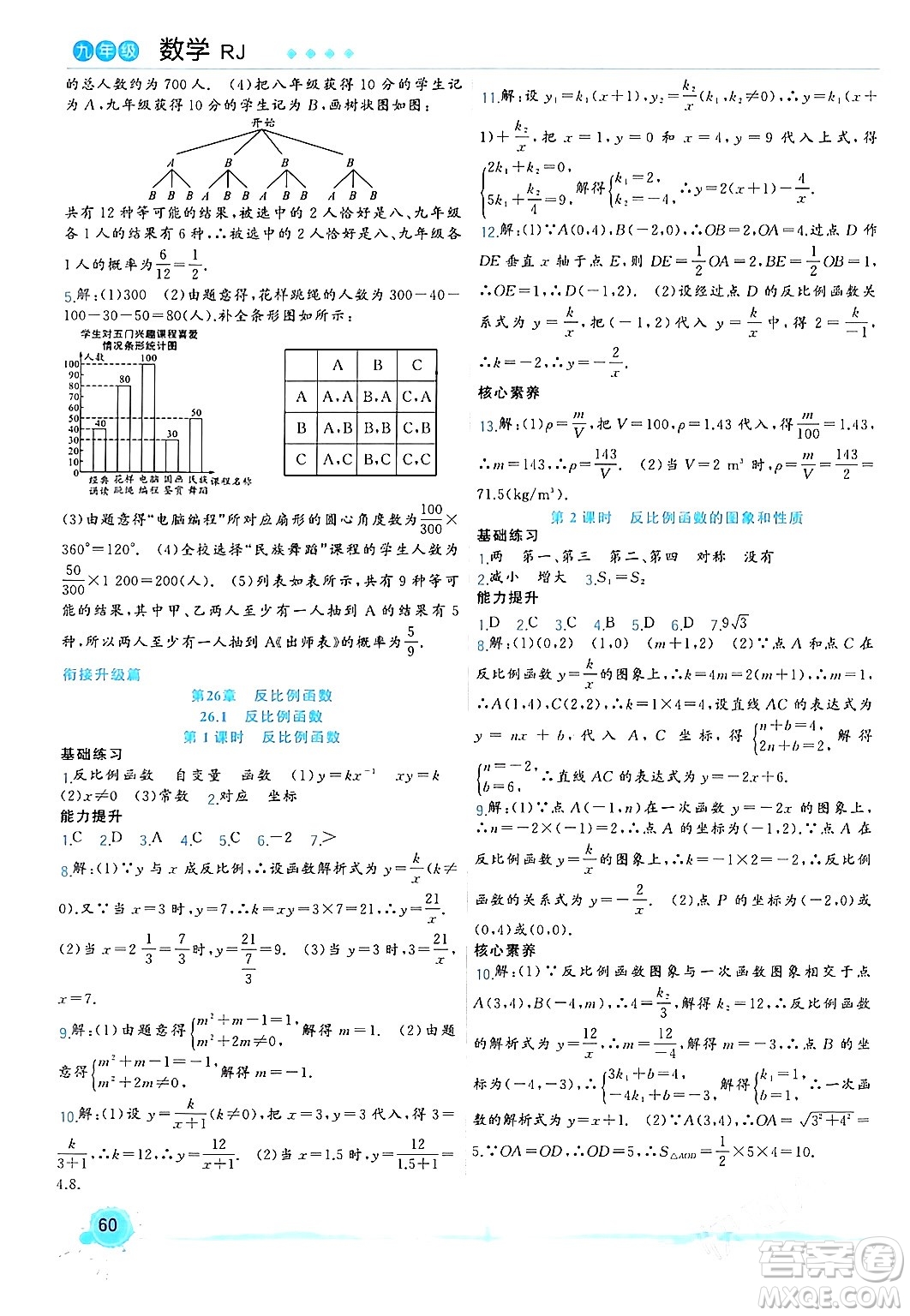 合肥工業(yè)大學(xué)出版社2024寒假總動員九年級數(shù)學(xué)人教版答案