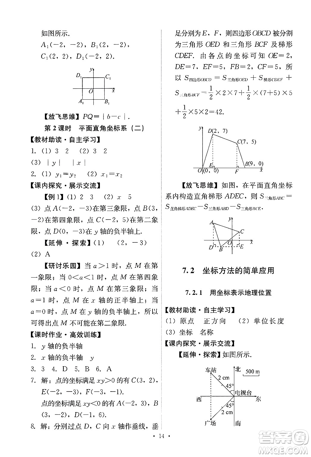 人民教育出版社2024年春能力培養(yǎng)與測(cè)試七年級(jí)數(shù)學(xué)下冊(cè)人教版新疆專(zhuān)版答案