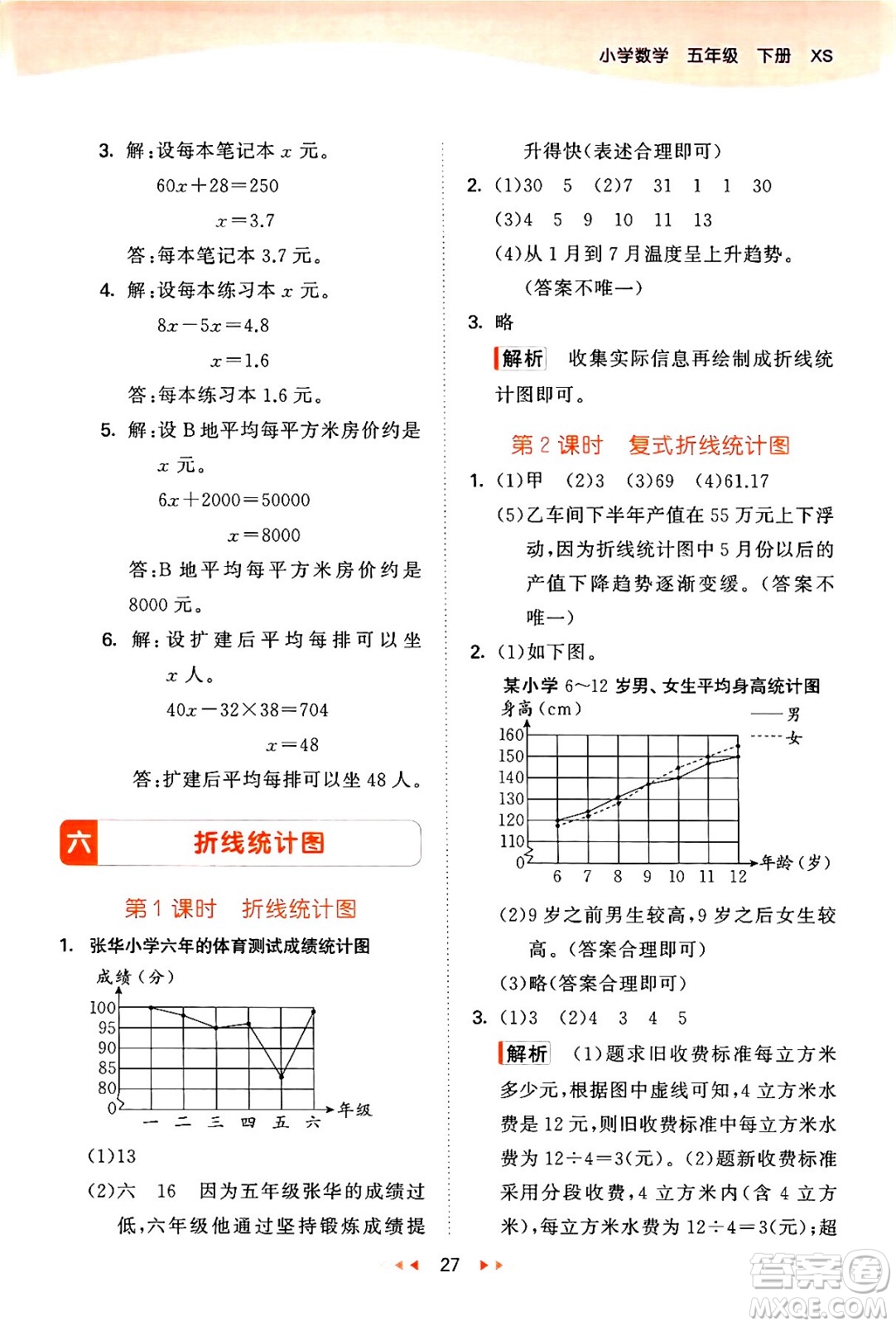 地質(zhì)出版社2024年春53天天練五年級數(shù)學下冊西師版答案