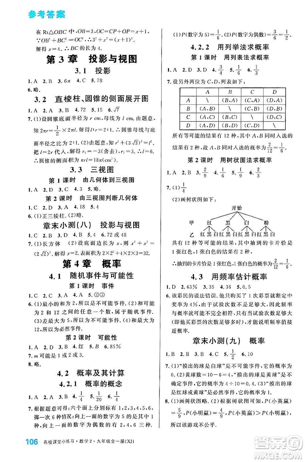 廣東經(jīng)濟出版社2024年春名校課堂小練習八年級物理下冊滬粵版答案