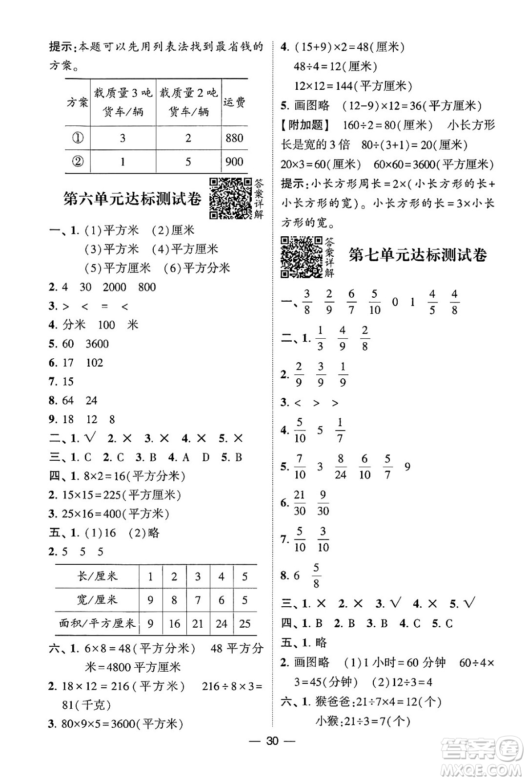 河海大學(xué)出版社2024年春經(jīng)綸學(xué)霸4星學(xué)霸提高班三年級數(shù)學(xué)下冊蘇教版答案