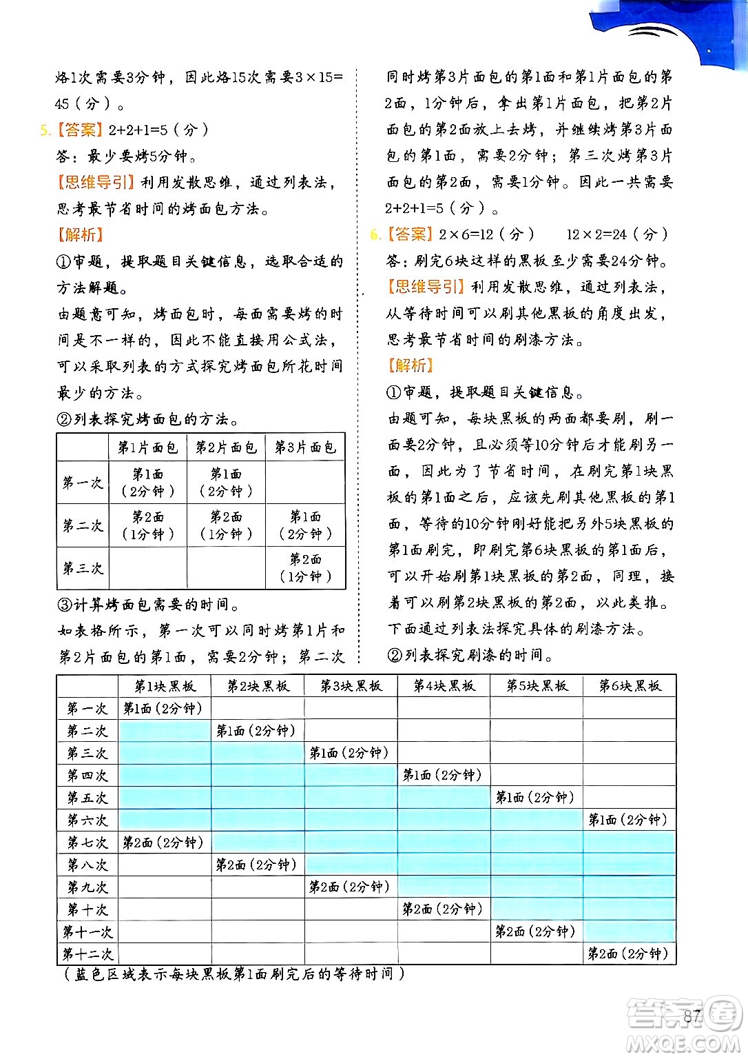 二十一世紀(jì)出版社集團(tuán)2024年春數(shù)學(xué)思維訓(xùn)練四年級(jí)數(shù)學(xué)下冊(cè)通用版答案