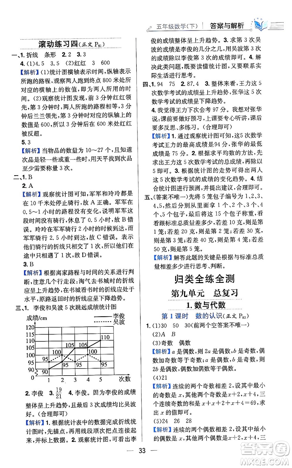 陜西人民教育出版社2024年春小學(xué)教材全練六年級(jí)數(shù)學(xué)下冊(cè)人教版答案