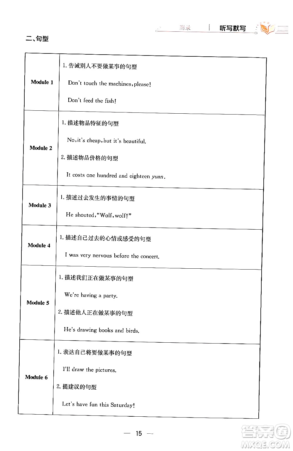 陜西人民教育出版社2024年春小學(xué)教材全練四年級(jí)英語(yǔ)下冊(cè)外研版一起點(diǎn)答案