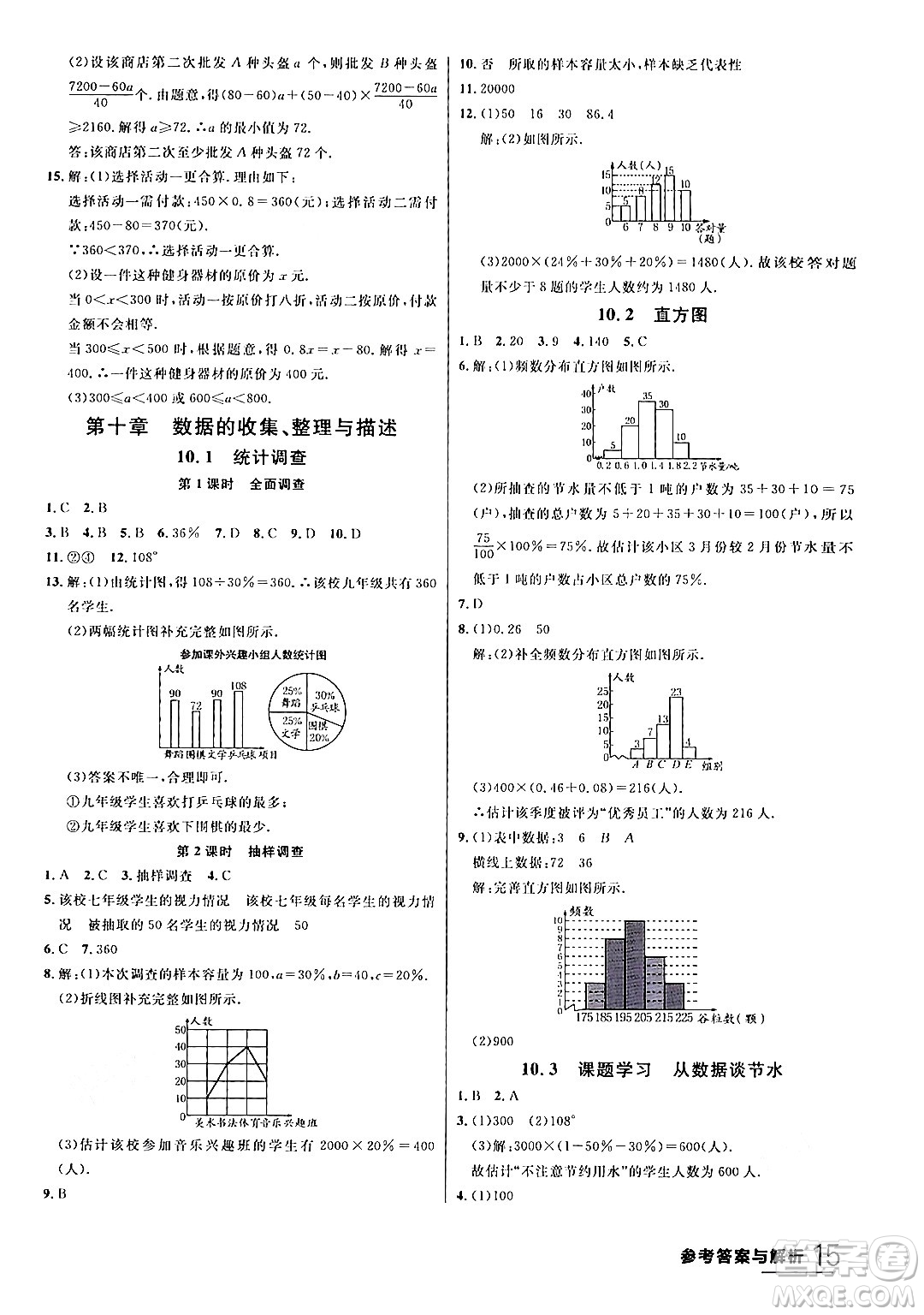 延邊大學(xué)出版社2024年春品至教育一線(xiàn)課堂七年級(jí)數(shù)學(xué)下冊(cè)人教版答案