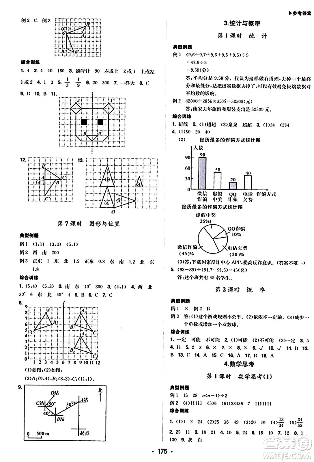 內(nèi)蒙古大學(xué)出版社2024年春超越訓(xùn)練六年級(jí)數(shù)學(xué)下冊(cè)人教版答案