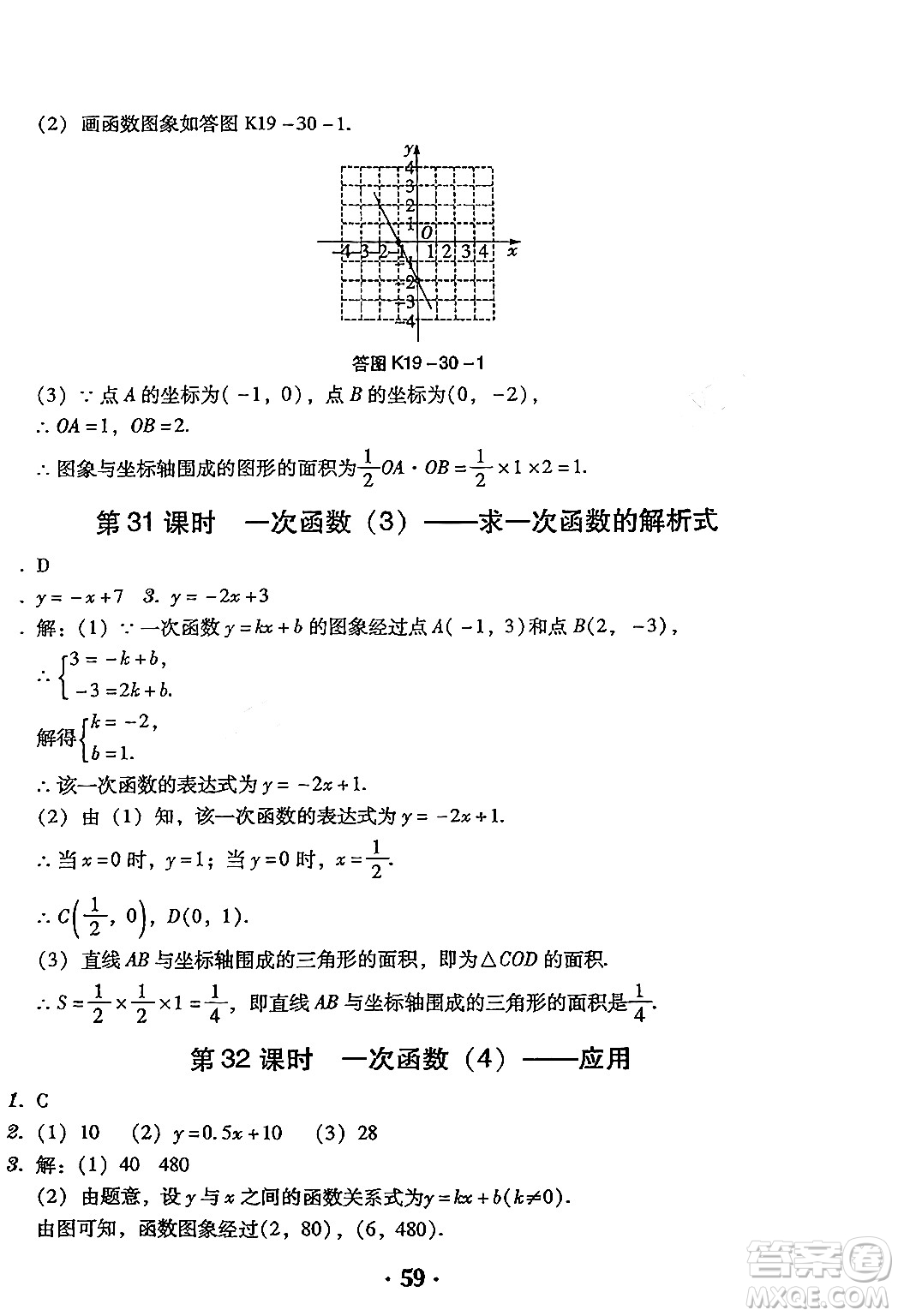 安徽人民出版社2024年春教與學(xué)學(xué)導(dǎo)練八年級數(shù)學(xué)下冊人教版答案