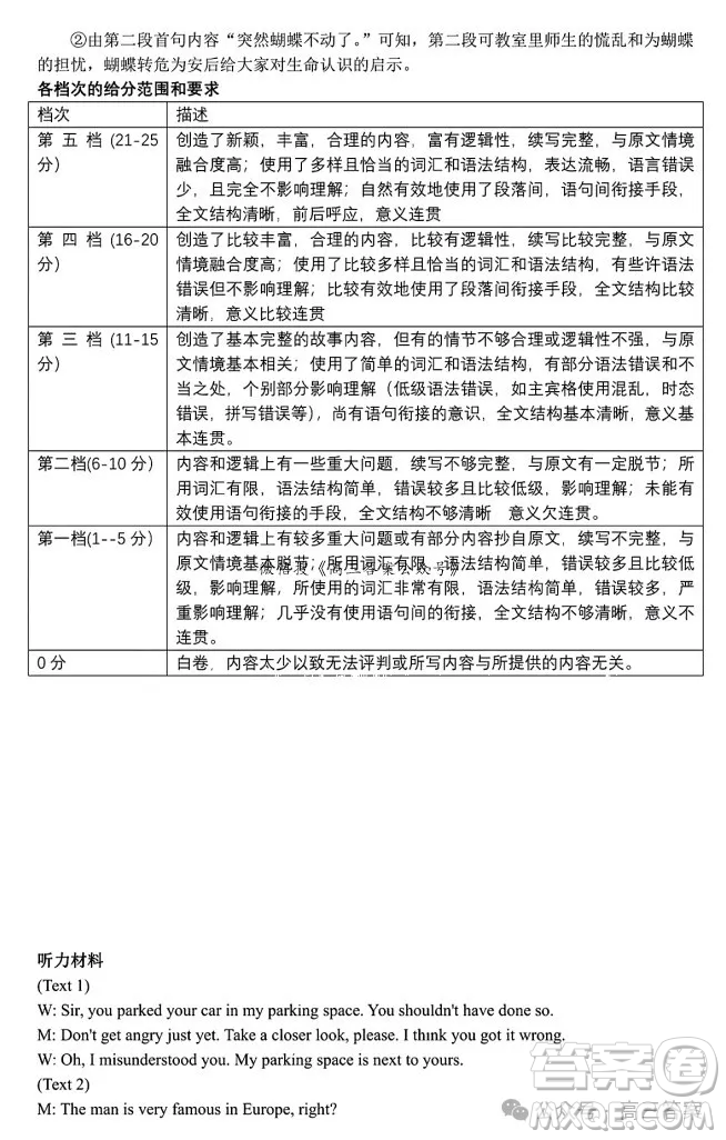 湖北省騰云聯(lián)盟2024-2025學(xué)年度高三上學(xué)期八月聯(lián)考英語(yǔ)試卷答案