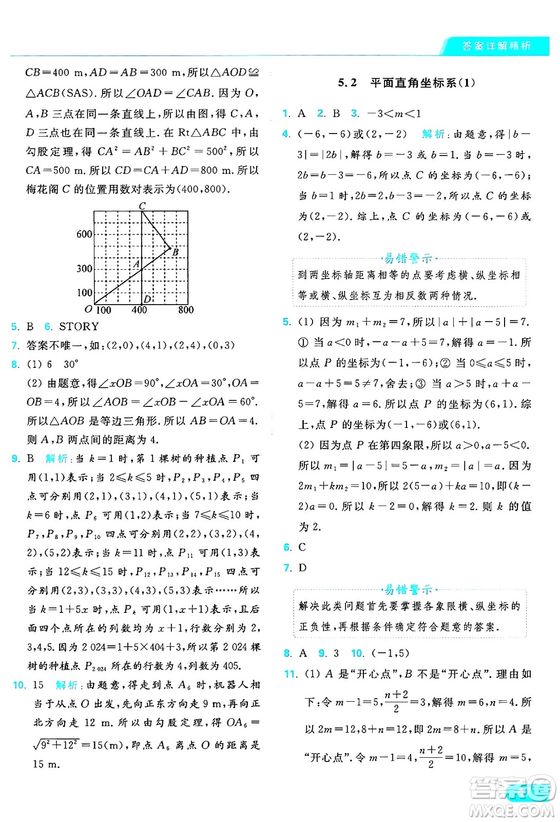 延邊教育出版社2024年秋亮點給力提優(yōu)課時作業(yè)本八年級數(shù)學(xué)上冊蘇科版答案