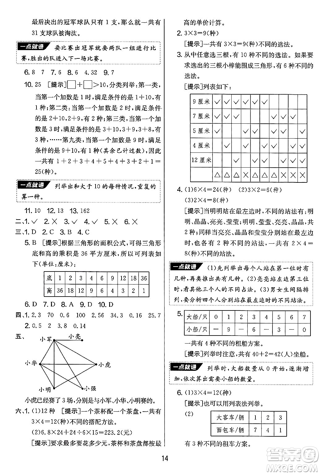 吉林教育出版社2024年秋實(shí)驗(yàn)班提優(yōu)大考卷五年級(jí)數(shù)學(xué)上冊(cè)蘇教版答案