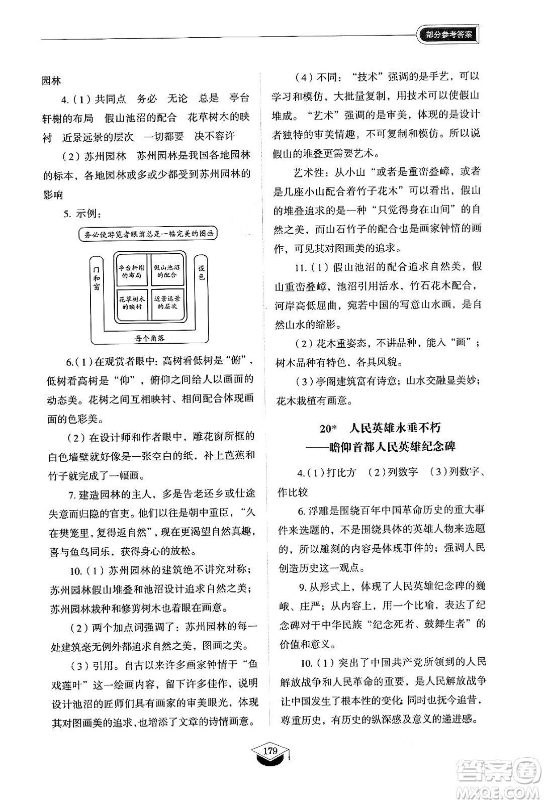 山東教育出版社2024秋初中同步練習(xí)冊八年級語文上冊人教版山東專版五四制答案