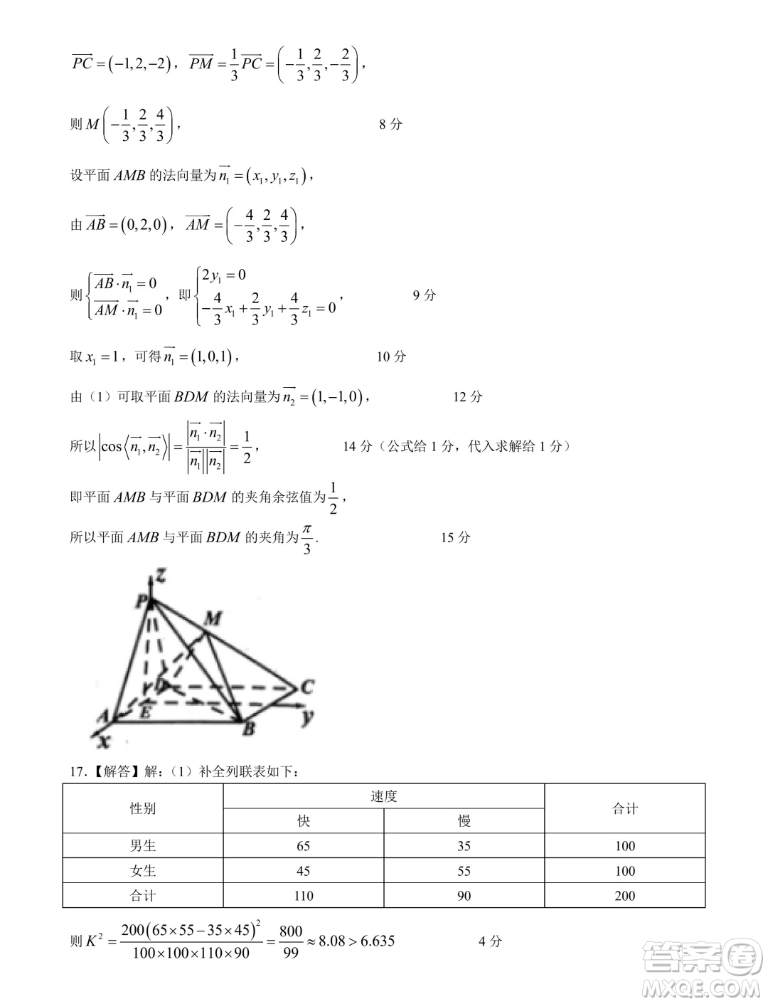 2025屆廣東華南師大附中高三上學(xué)期綜合測(cè)試月考一數(shù)學(xué)試題答案