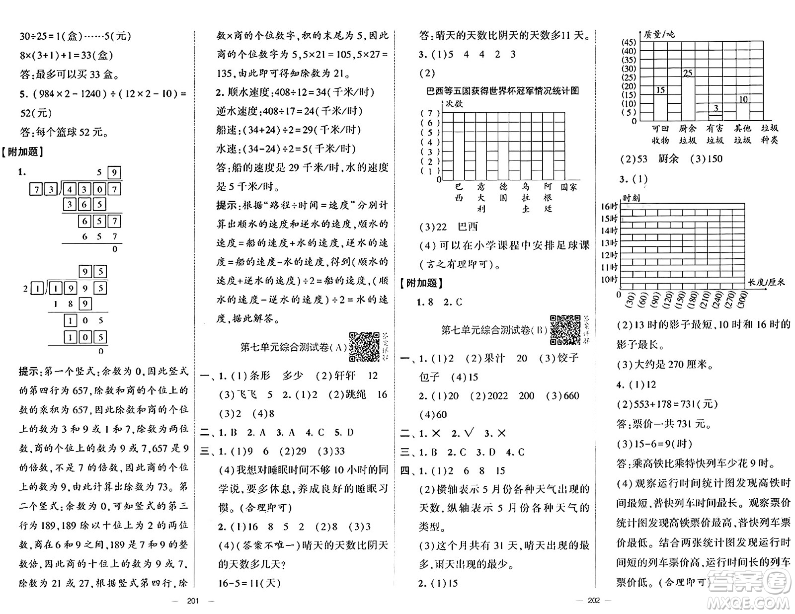 寧夏人民教育出版社2024年秋學(xué)霸提優(yōu)大試卷四年級(jí)數(shù)學(xué)上冊(cè)人教版答案