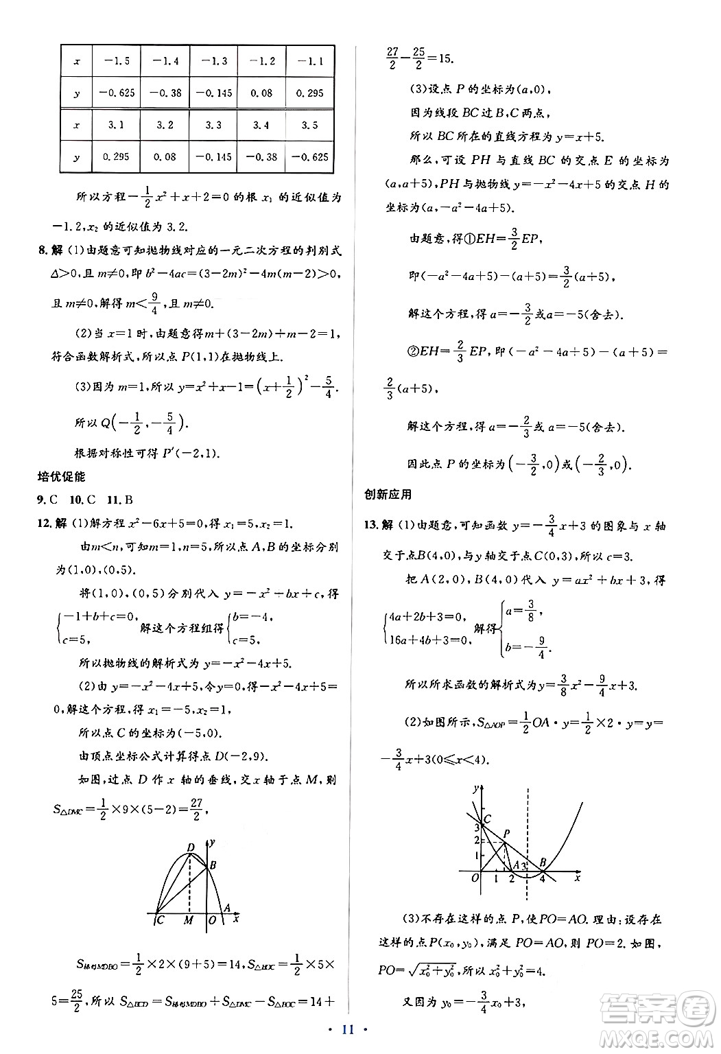 人民教育出版社2024年秋同步解析與測(cè)評(píng)學(xué)練考九年級(jí)數(shù)學(xué)上冊(cè)人教版答案