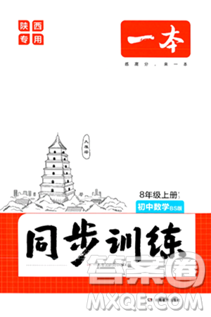 湖南教育出版社2024年秋一本同步訓(xùn)練八年級(jí)數(shù)學(xué)上冊(cè)北師大版陜西專(zhuān)版答案