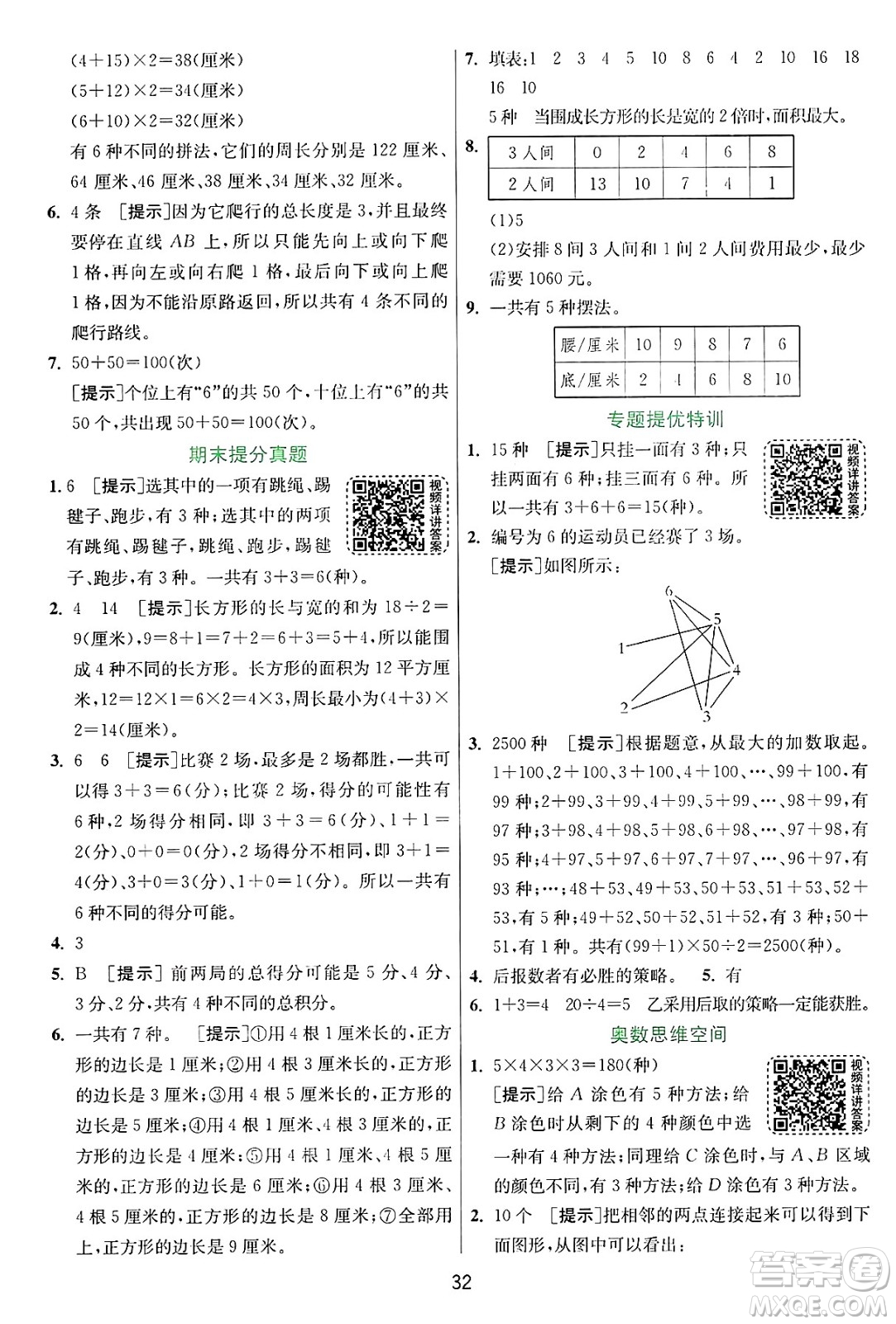 江蘇人民出版社2024年秋春雨教育實驗班提優(yōu)訓(xùn)練五年級數(shù)學(xué)上冊蘇教版江蘇專版答案