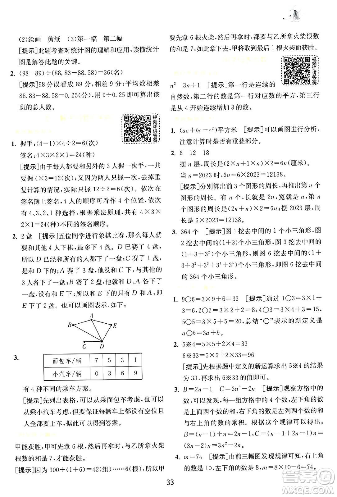 江蘇人民出版社2024年秋春雨教育實驗班提優(yōu)訓(xùn)練五年級數(shù)學(xué)上冊蘇教版江蘇專版答案