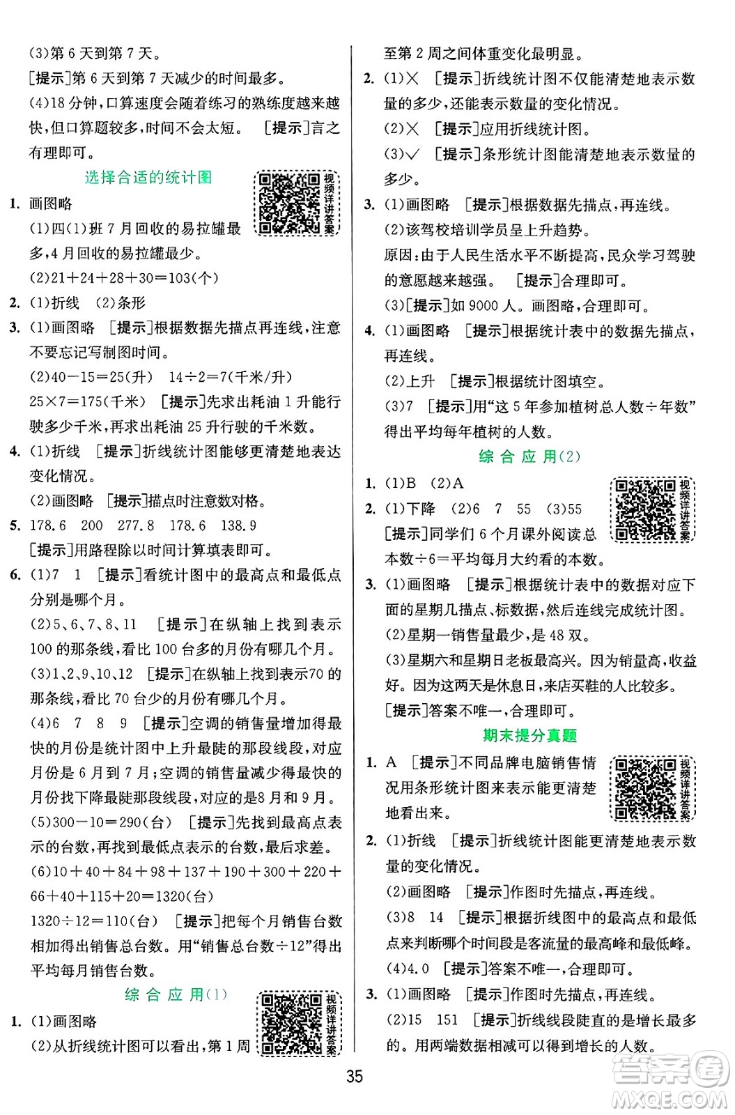 江蘇人民出版社2024年秋春雨教育實(shí)驗(yàn)班提優(yōu)訓(xùn)練五年級(jí)數(shù)學(xué)上冊青島版山東專版答案