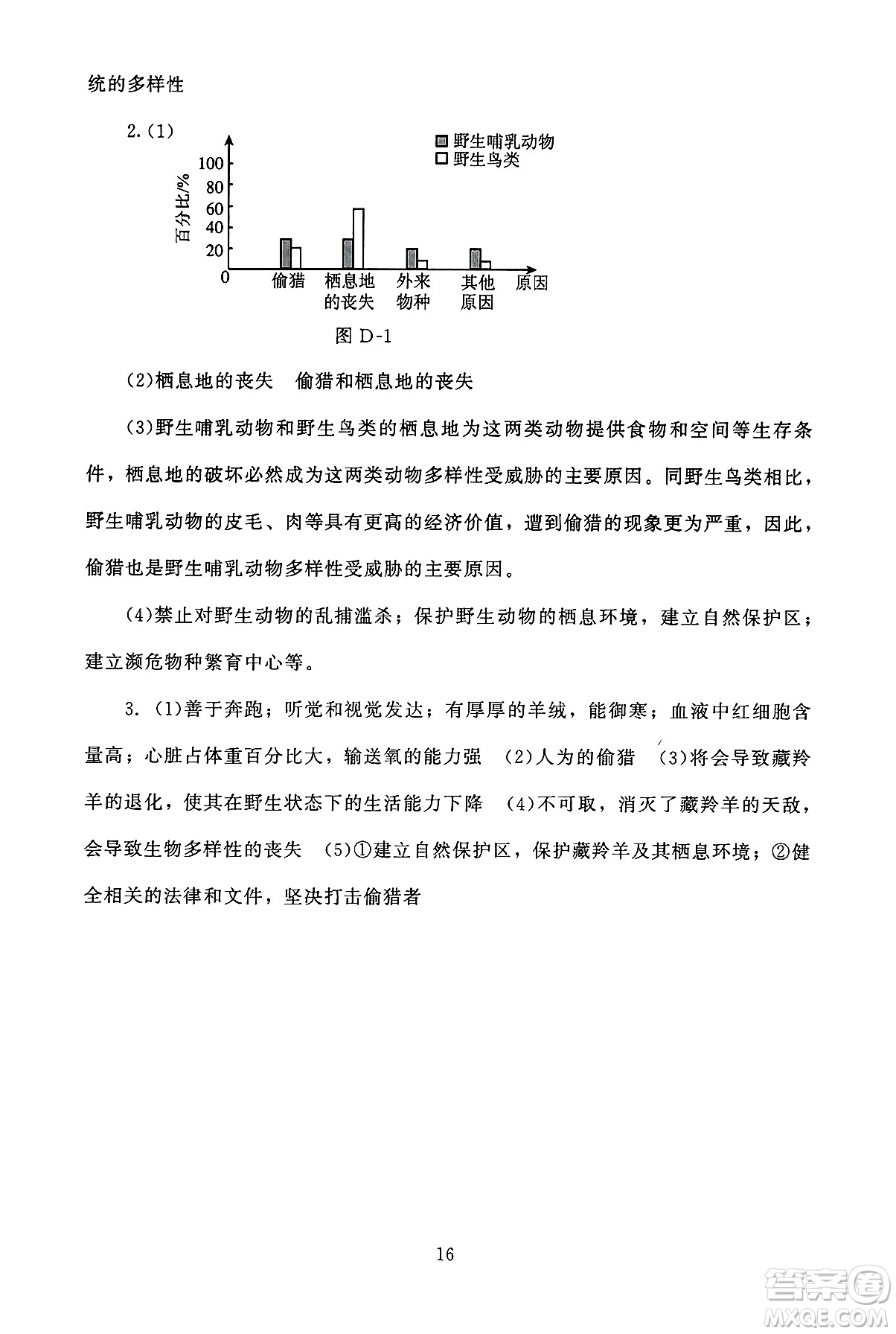 北京師范大學(xué)出版社2024年秋京師普教伴你學(xué)同步學(xué)習(xí)手冊八年級生物學(xué)上冊人教版答案