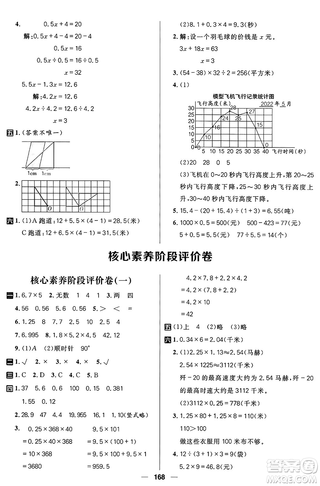 南方出版社2024秋學(xué)緣教育核心素養(yǎng)天天練五年級(jí)數(shù)學(xué)上冊(cè)青島版答案