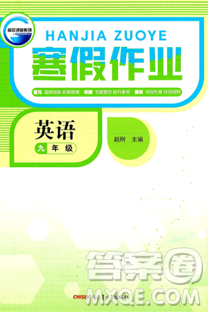 新疆青少年出版社2025年高效課堂系列寒假作業(yè)九年級(jí)英語通用版答案